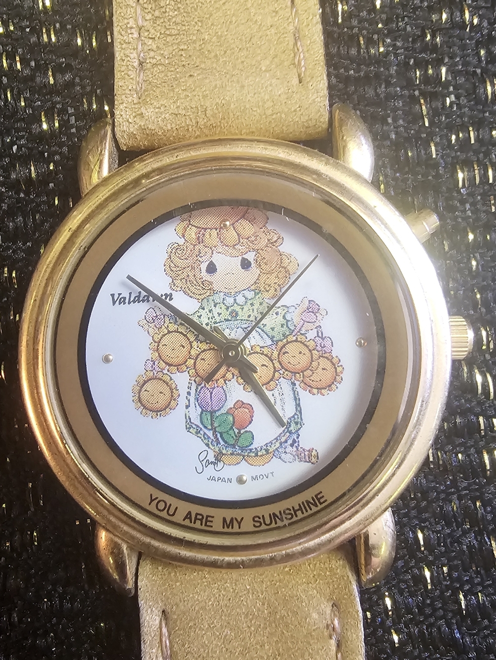 Precious Moments Gold Watch